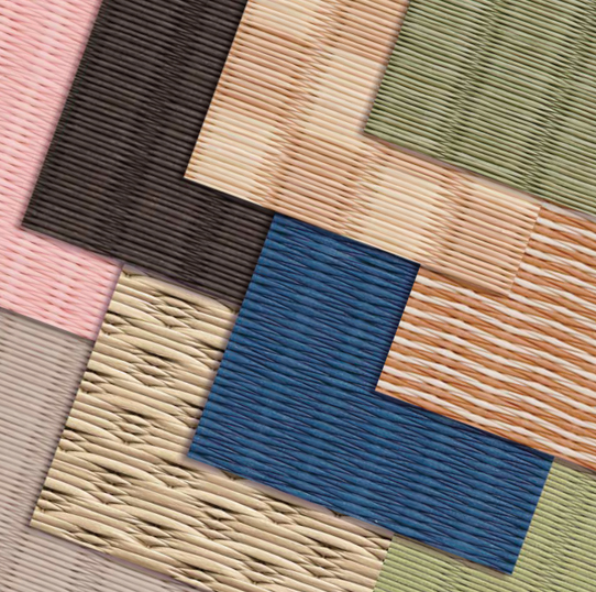 畳のカラーバリエーション